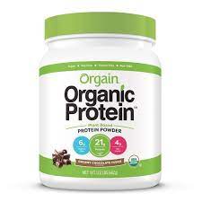 Orgain Organic Vegan Plant Based Protein Powder Creamy Chocolate Fudge 16 32oz Plant Based Protein Powder Organic Protein Powder Plant Based Protein