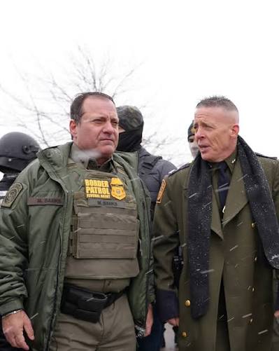 Chief Banks was in Minneapolis yesterday alongside Commander Bovino,  standing shoulder to shoulder with our agents and DHS law enforcement  partners. We remain unified in our mission to protect our country, support