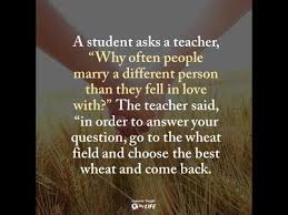 Marrying A Person You Love Or Loving The Person You Marry Youtube Lessons Taught By Life Life Lesson Quotes Reality Quotes