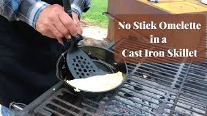 No Stick Cast Iron Skillet Omelette Kent Rollins