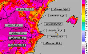 Tiempo En Valencia Cinco Grados Menos Y Una Dana Con Tormentas Dispersas Para El Fin De Semana En La Comunitat Las Provincias