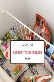 Defrost Your Freezer Fast Freezer Cleaning Hacks Cleaning