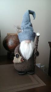 Maybe you would like to learn more about one of these? Large Gnome With Walking Stick By Craftiepants Gnomes Crafts Diy Gnomes Gnome Patterns