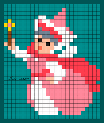 Fee Avec Images Pixel Art Facile Dessin Petit Carreau Pixel Art Personnage