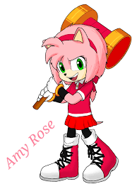 Movie Amy Rose With Her Piko Piko Hammer By Jame5rheneaz On Deviantart Amy Rose Movie Amy Sonic Boom Amy