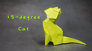 Origami Tutorial 15 Cat Seiji Nishikawa Hello Malinda Youtube Origami Tutorial Origami Cat Origami Tutorial Easy
