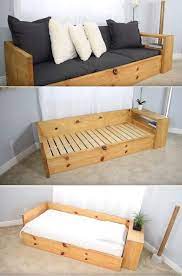19 Easy Ways To Build A Diy Couch Without Breaking The Bank Diy Sofa Bed Diy Daybed Diy Furniture Couch