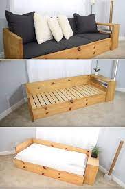 I partnered with build something to bring you the free build plans for this diy upholstered couch. 19 Easy Ways To Build A Diy Couch Without Breaking The Bank Diy Sofa Bed Diy Daybed Diy Couch