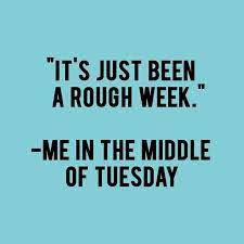 It S Just Been A Rough Week Rough Day Quotes Confused Feelings Quotes Funny Picture Quotes