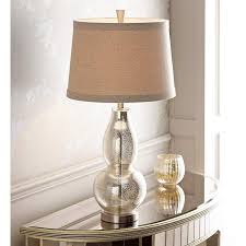 Crystal ball table lamp bedside light desk lamps marble base 62*32cm gold 110v. Double Gourd 30 1 2 High Mercury Glass Table Lamp V3333 Lamps Plus