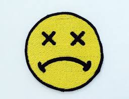 Dead Smiley Face Punk Emo Anti Establishment Grunge Rock Scene Etsy Samurai Tattoo Sleeve Celtic Tattoo Symbols Black And Grey Tattoos