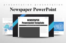 Newspaper Powerpoint Template In 2020 Powerpoint Templates Powerpoint Templates