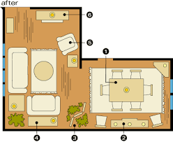 I've struggled to come up with anything that doesn't involve furniture against the walls. Room Arrangements For Awkward Spaces Dining Room Layout L Shaped Living Room Layout L Shaped Living Room
