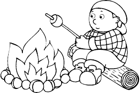 Click the campfire coloring pages to view printable version or color it online (compatible with ipad and android tablets). Campfire Coloring Page Coloring Home