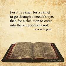 The eye of the needle by carter conlon. Pin On Luke Verses Kjv