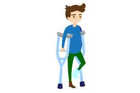 Produced gifs are of high quality and. Person On Crutches Svg Cut File By Creative Fabrica Crafts Creative Fabrica