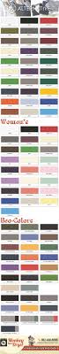 Alternative Apparel Swatch Color Chart Custom T Shirts