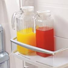 Some shelfs can hing down, some shelfs have a mechanism that allows half of the shelf to slide back so you can get bigger items standing up ex: Pin On Plastic Free Storage Mostly