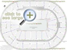 Bok Center Seat Row Numbers Detailed Seating Chart Tulsa