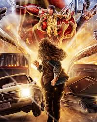 Wes Craven´s New Nightmare (1994 ) Poster version of the last back panel  artwork for the upcoming custom boxset later this year.  #nightmareonelmstreet #freddykrueger #slasher #horror #90s #classic #