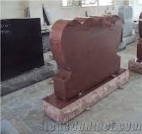 Wz-H-001, Red Granite Monument & Tombstone from China - StoneContact.com