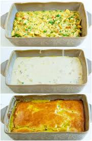Bisquick Chicken Pot Pie Recipe Casserole Collage Of A Casserole Dish With Chicken Pot Pie Casserole Being Prepared With Images Bisquick Chicken Pot Pie Chicken Pot Pie Recipes Bisquick Chicken