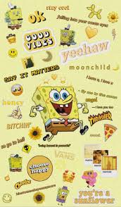Hd wallpapers and background images Yellow Wallpaper Cartoon Wallpaper Iphone Iphone Wallpaper Yellow Spongebob Wallpaper
