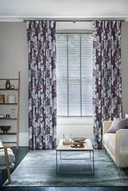 My family room is painted in teal zeal by behr. Purple Curtains Made To Measure In The Uk Hillarys