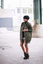 Ariana Long Bomber Jacket Long Bomber Jacket Women Bomber Jacket Outfit Street Style Bomber Jacket Outfit