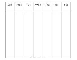Take a look at one of the calendar pages, start your search via this year's 2021 calendar. One Week Calendar Printable Verat