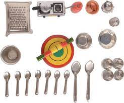 Silicone, metal, bamboo, stainless steel. Bvm Group Stainless Steel Mini Toy Kitchen Set For Kids 21 Pcs Stainless Steel Mini Toy Kitchen Set For Kids 21 Pcs Buy Kitchen Set Toys In India