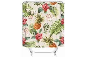 Measures 72 l x 70 w. Dick Smith Flowery Pineapple Shower Curtain 165cm 180cm Shower Curtain Only Home Garden Bathroom Shower Bath Accessories Shower Curtains