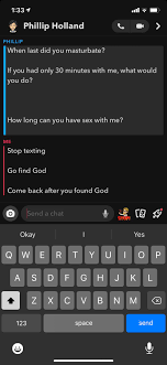 Porn bot on Snapchat didn't know what was coming for em 😈 : r/Kanye