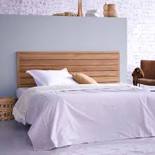 Letto matrimoniale in legno massello laccato. Testata Letto In Teak 165 Cm Arredo Camera Letto Tikamoon