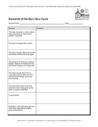 Hero Lesson Plans Worksheets Lesson Planet