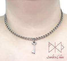 Stainless Steel Key Micro Chain Necklace Day Collar Master Etsy Stainless Steel Chain Necklace Chain Necklace Chain