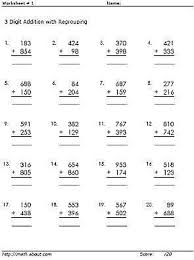 3 Digit Addition Worksheets For Teaching Advanced Math To Students Addition Worksheets 4th Grade Math Worksheets 2nd Grade Math Worksheets