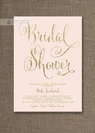 Blush Pink Gold Bridal Shower Invitation Glitter Pastel Etsy Gold Bridal Shower Invitations Bridal Shower Invitations Bridal Shower