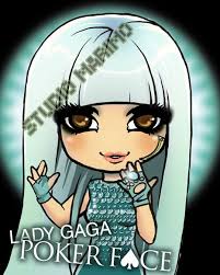 Lady Gaga Poker Face Lady Gaga Gaga Chibi
