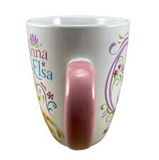 Anna & Elsa Strong Bond Strong Heart Mug Disney Galerie