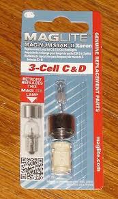 In the old days we put 3 cell bulbs in the 4d with nicads. Maglite 3 Cell C D Replacement Bulb Xenon Mag Num Star Ii Magnum 6 98 Picclick