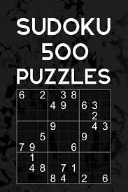 If you like logic quizzes, eur in for a treat. 500 Sudoku Puzzles Level Medium Quiz Book For Adults 9x9 Puzzle With Solutions At The Back Easy To Read Font Size 20 Entertaining Game To Keep Your Brain