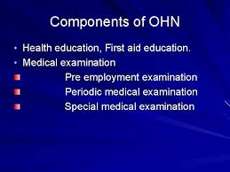 Permission to write a special examination may be given on the basis of compassionate or medical grounds with appropriate supporting documentation or for religious grounds for which sufficient notice. Occupational Health Nursing Ohn What Is Work Health