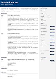 Sales Representative Resume Examples 2021 Template Skills Duties