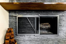 Use this slate ledger panel to create stunning accent walls, backsplashes, or fireplace surrounds indoors out or the choice is yours and the possibilities are. Tile Fireplace Surround Upgrade Msi Splitface Slate Stacked Stone Ridgewood Park Ne Dallas 75214 Grate Open Renowned Renovation
