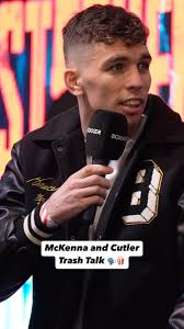 Both fighters had 𝗣𝗟𝗘𝗡𝗧𝗬 to say 👀, Expect this same energy to roll  into fight night when @stevie_mckenna and @leecutler_tct finally clash ⚔️,  #JonasHabazin