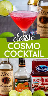 Cosmopolitan Cocktail Recipe Just 4 Ingredients Crazy For Crust Recipe In 2020 Cosmopolitan Cocktail Recipes Cosmopolitan Recipe Classic Cosmopolitan Recipe
