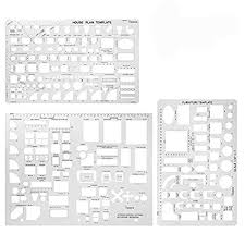 You can also drag and drop 40 unique elements into. Buy Sooez Architectural Templates House Plan Template Interior Design Template Furniture Template Drawing Template Kit Drafting Tools And Supplies Template Architecture Kit 1 4 Scale Online In Indonesia B07x6h5m62