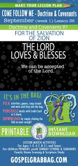 It's like the trivia that plays before the movie starts at the theater, but waaaaaaay longer. Come Follow Me Doctrine And Covenants September Week 1 Lesson 36 For The Salvation Of Zion D C 94 92 August 30 September 5 2021 Activities And Song Visuals For Primary