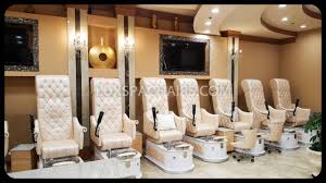 Pin By Dawn Partain On The Purple Peony Spa Furniture Beauty Salon Decor Salon Decor